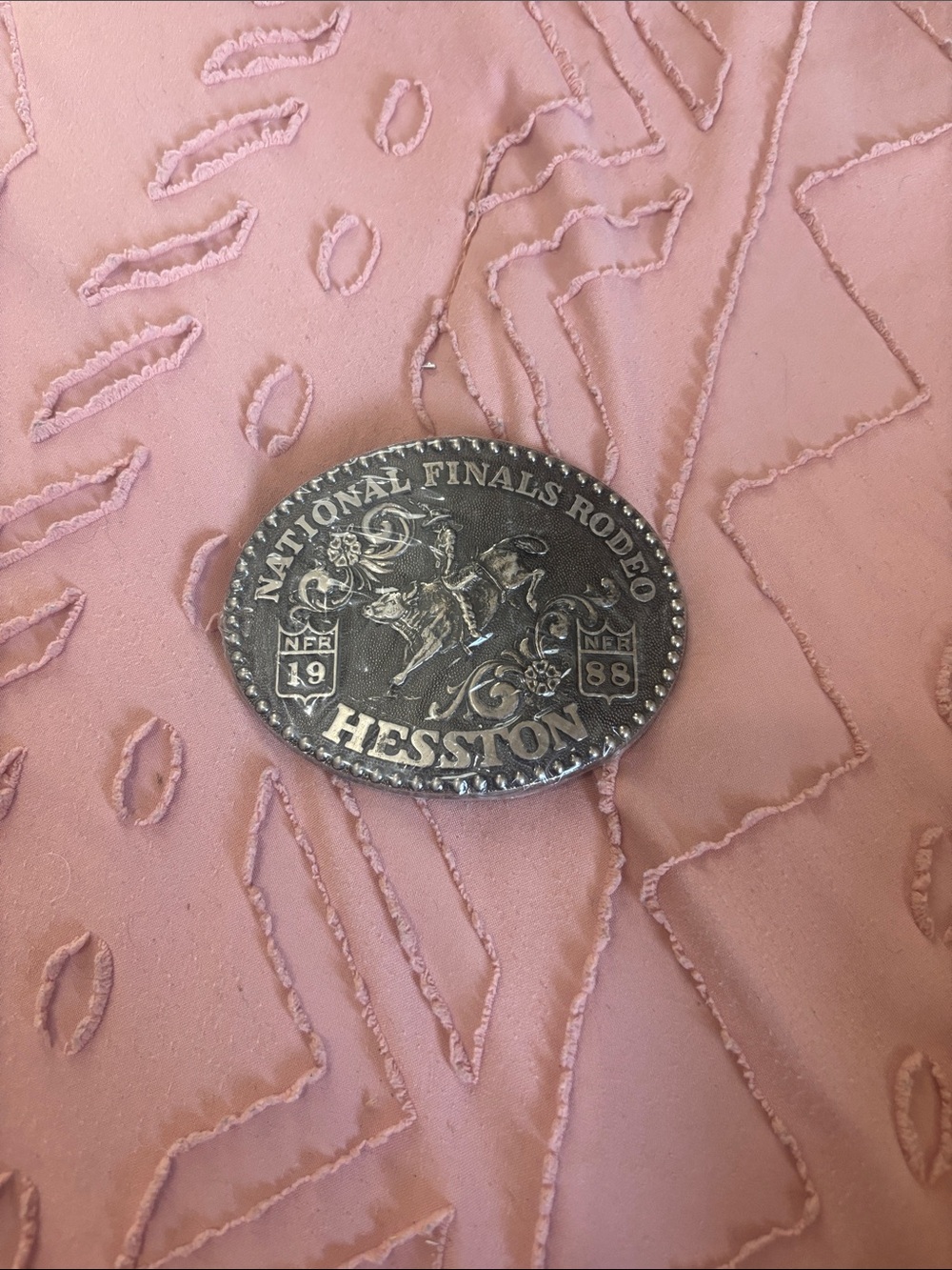 NFR Hesston Buckle 1988